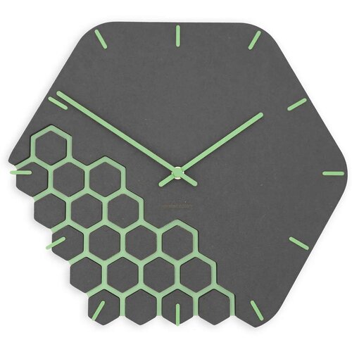 Von Der Factory Zidni sat Luxhora Fragmenta Black 11 boja kazaljki Cijene