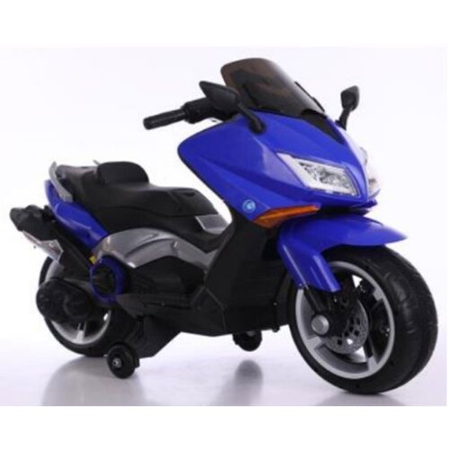 Motor skuter na akumulator plavi Slike