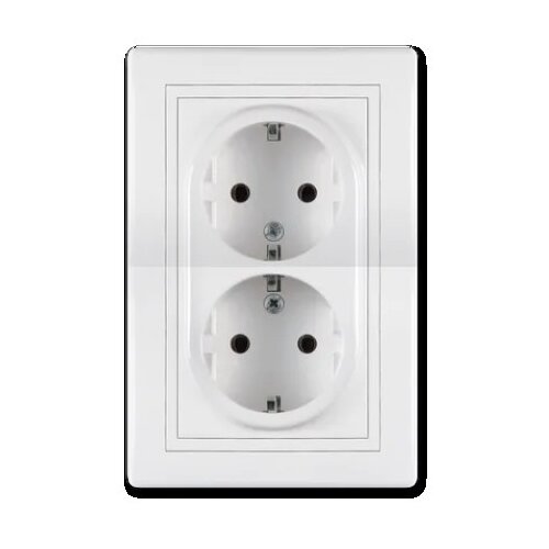  Dupla Utičnica Bela ( 442 ) Cene