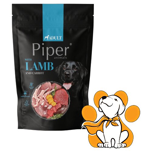 Piper Dog Pouch Lamb 500g, Vlažna Hrana Sa Jagnjetinom Za Osetljivu Probavu Cene