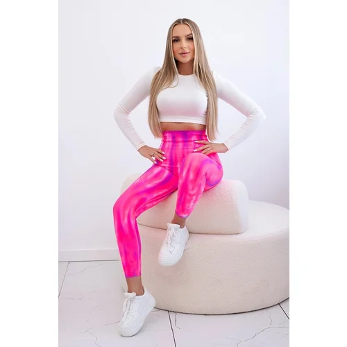 Kesi Fitness Leggings with Push Up Pink