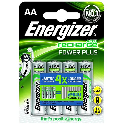 Energizer Baterije AA Power Plus 2000mAh 4 pakiranje, (5000536983) Slike