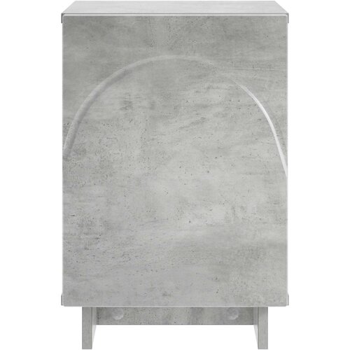  Noćni ormar 2 pcs Betonska siva 33,5 x 34,5 x 50 cm Slike