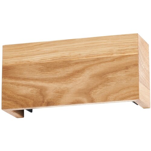 Fischer & Honsel LED stenska svetilka v naravni barvi Shine-wood – Cene