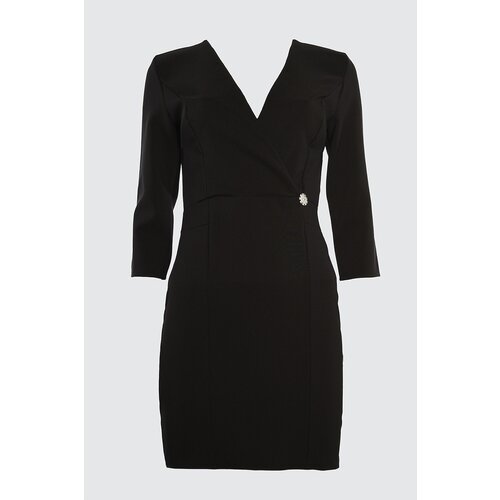 Trendyol Black Back Detailed Dress Slike