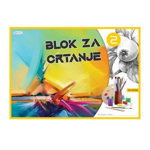 Blok za crtanje broj 2 Cijene