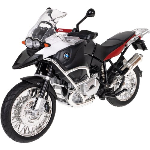  Licencirani metalni motor za igru BMW R1200GS 1:9 RASTAR - bijeli Cene