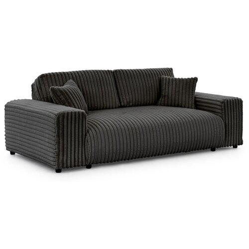 Ropez Tamno siva sofa od samta 213 cm Justin &amp;ndash; Slike