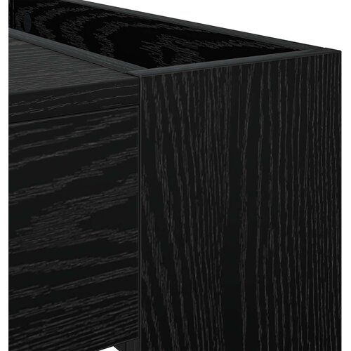  Kava Stol Crni hrast 110 x 50 x 41 cm Konstruirano drvo Slike