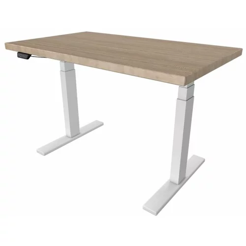 Urbanista Električna miza UVI Desk 139x68x3,8 cm hrast Sonoma