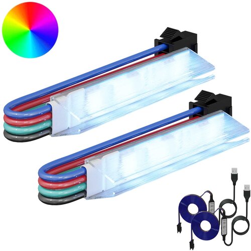  LED traka 2 pcs Crna i bijela 1745 mm Bakar i plastika Cijene