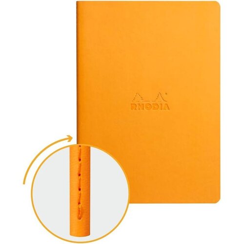 Clairefontaine Rhodia Rhodiarama bilježnica A5, 32 lista, linije, narančasta Cijene