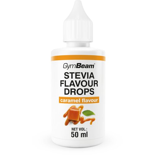 GymBeam Stevia Flavour Drops 50 ml karamel Cijene