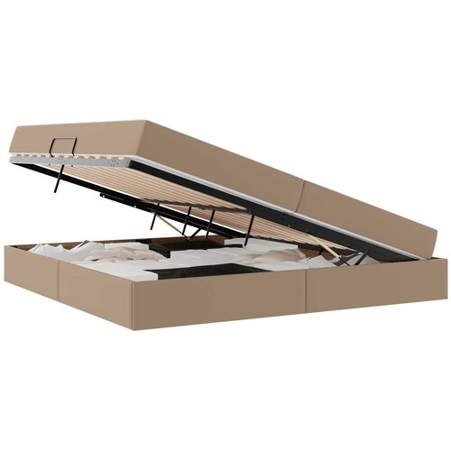 vidaXL Postelja z dodatnim prostorom za shranjevanje in vzmetnico 2 pcs, (5000100138) Cene