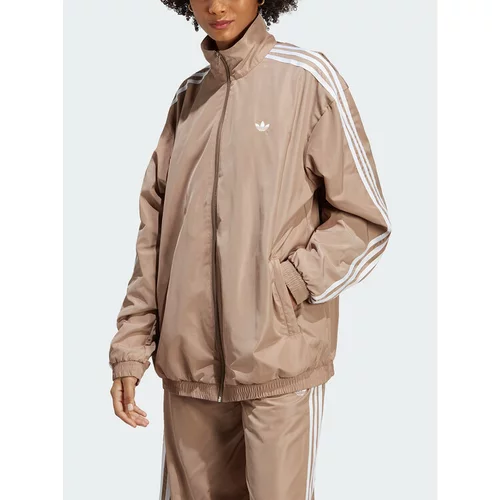 Adidas Jopa Oversized Track Top IP7143 Rjava Loose Fit