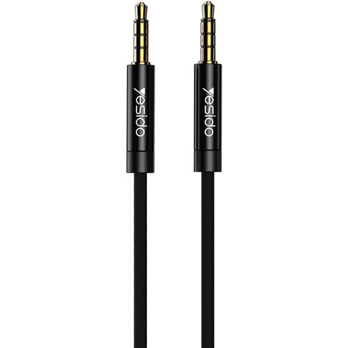 Yesido - audio kabel (YAU15) - priključak 3,5 mm na priključak 3,5 mm, 2 m - crni Slike