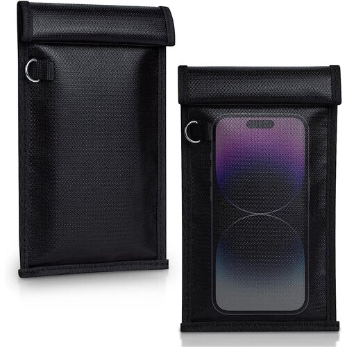 Techsuit RFID torbica proti kraji - za ključe - denar in kartice - ognjevarna - vodoodporna - EMF Blocker - 20x12cm - črna Cene