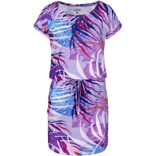 LOAP women&amp;#039;s Dress ANUMA Dark Blue/Mix Slike
