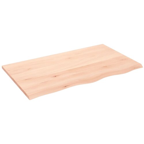 Stolna ploča 100x60x2 cm od netretirane masivne hrastovine Slike