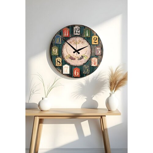 Wallity Dekorativni zidni sat Huhuas00025, 50x50 cm Slike