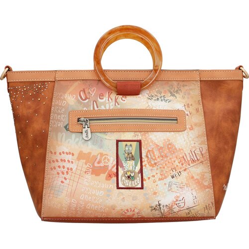 Anekke Anekke, Peace &amp;amp; Love - Torba - Anekke, Peace and Love, Round handles, 40x25x12 cm Slike