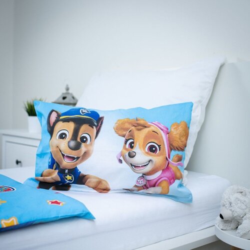 Jerry Fabrics Pamučna dječja posteljina za dječji krevetić 100x135 cm Paw Patrol &amp;ndash; Slike