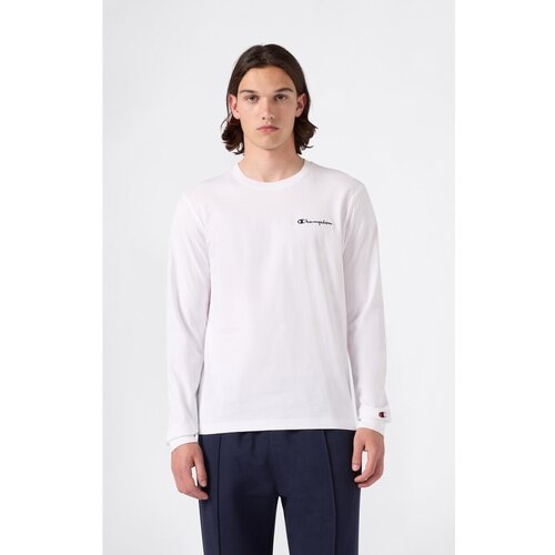 Champion Majice z dolgimi rokavi Ls Tee Bela Slike