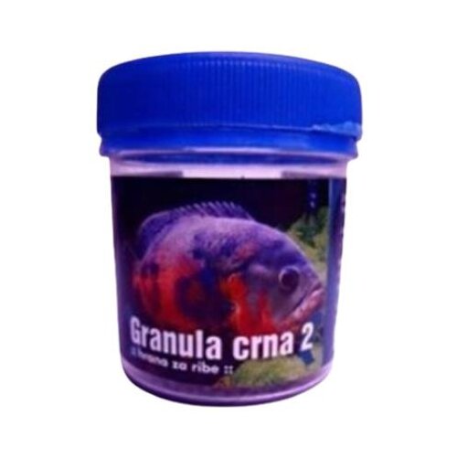 Dina Pet hrana za ribice, Granula crna 2, 60ml Slike