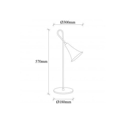 Opviq Sarmal 3071 Stona lampa, Zlatna Cene