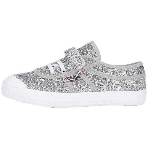 Kawasaki Modne superge Glitter Kids Shoe W/Elastic Bela Slike
