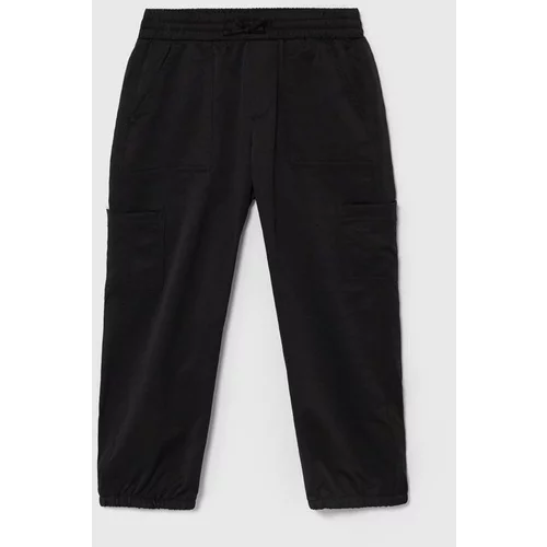 Abercrombie & Fitch Dječje hlače boja: crna, bez uzorka