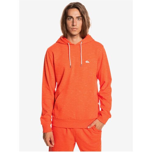 Quiksilver Orange Men&amp;#039;s Hoodie Bayrise - Men Slike