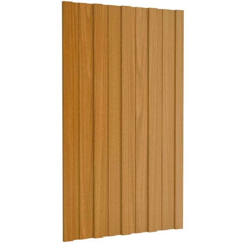 Krovni panel 36 pcs Prirodna 80 x 45 cm Pocinčani čelik - Svijetlo drvo 80 x 45 cm 36 Cijene