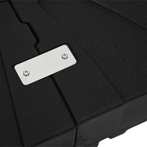 VidaXL Podloga za suncobran Crna Plastika 88 x 88 x 19 cm Rotirajuća Slike
