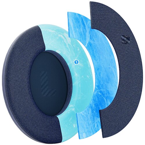 INF Zamenljive ušesne blazinice, združljive z Bose QC45/QC35 - hlajenje z gelom Blue, (5000090514) Cene