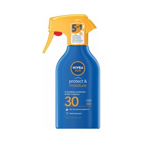 Nivea Protect & Moisture Trigger sprej za sunčanje SPF30, 270 ml Cene