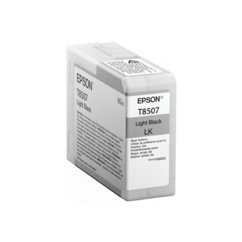Epson T8507 UltraChrome HD light crni 80ml ketridž Slike