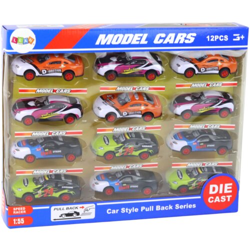  Set sportskih automobila 1:55 s pogonom na trenje 12u1 Slike
