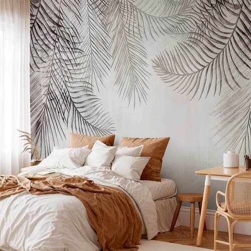 Artgeist Fototapeta Night Palm Trees, 250x175cm Slike