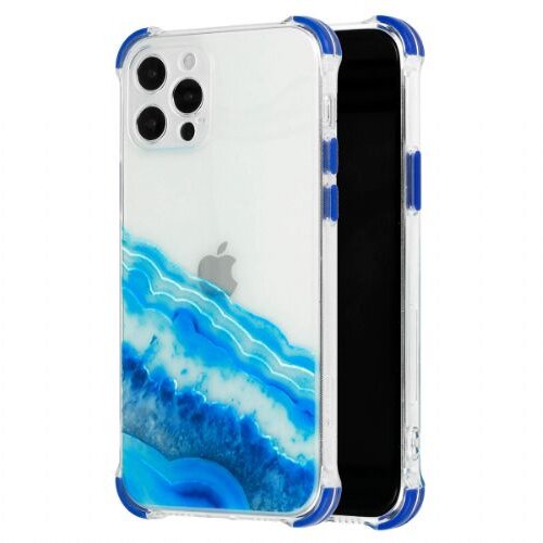 Nillkin silikonski ovitek shock abstract za xiaomi mi 11i / poco F3 - moder Slike