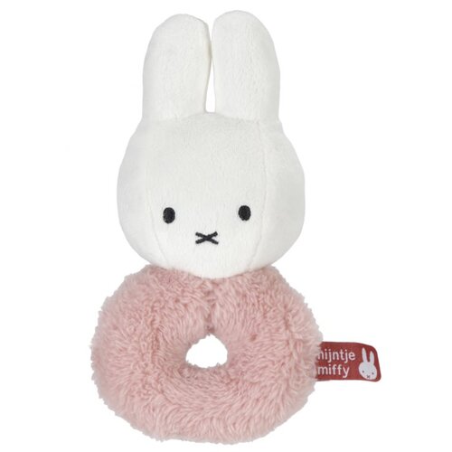 Little Dutch® Plush Rattle Miffy Fluffy Pink zvečka 1 kom Cijene