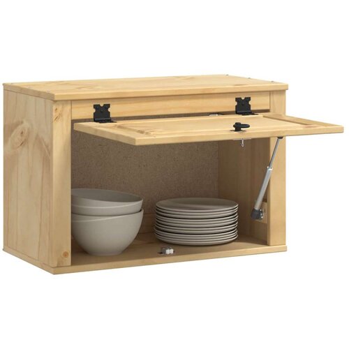  Cabinet s pohranom Med 60 x 32 x 40 cm Čvrsto borovo drvo Slike