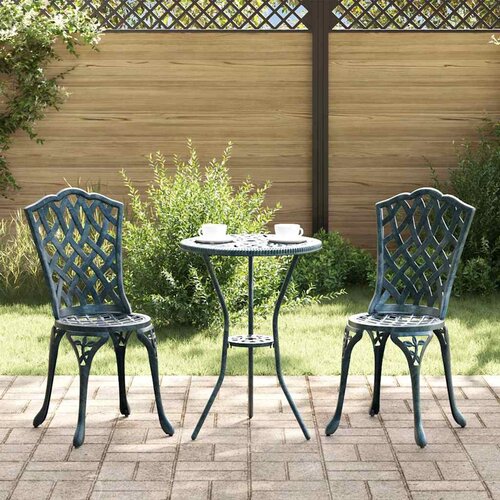  Vrtna stolica 2 pcs Zelena 39 x 40 x 87cm Aluminij Cijene