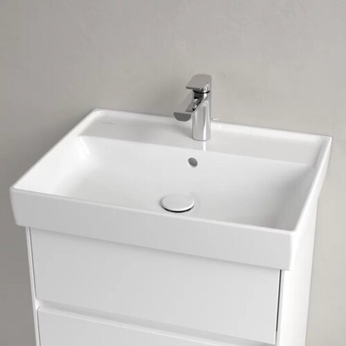 Villeroy Boch 4A336001 Collaro 60 x 47 cm keramični umivalnik z odprtino za armaturo Slike