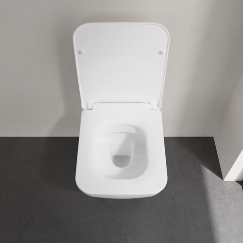 Villeroy Boch 4611RS01 Venticello Combi-Pack viseča brezrobna WC &amp;scaron;koljka z WC desko s počasnim zapiranjem Slike