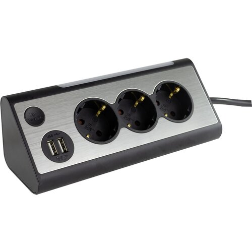 REV LIGHT SOCKET 3-fold Multiple Socket Outlet +2x USB Cijene