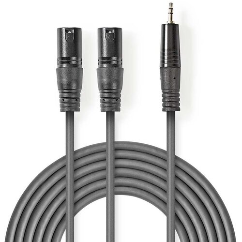 Nedis Audio kabal 2xXLR 3PIN na 3.5mm 3m Cijene