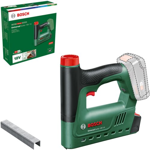 Bosch UniversalTacker 18V-14 06032A7000 akumulatorska klamerica Vrsta stezaljka tip 53 Dužina spajalice 6 - 14 mm bez baterije Cijene