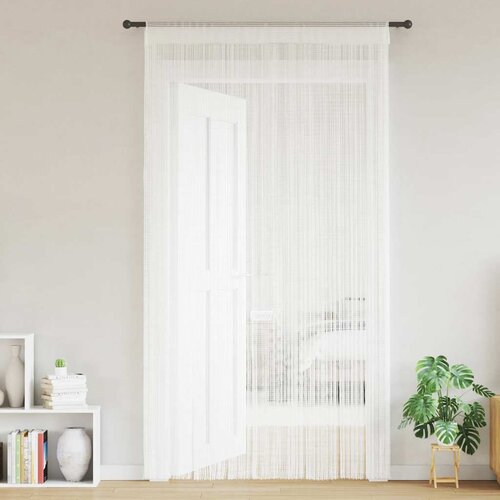  Končane Zavjese 2 kom 100x250 cm Bijele Slike