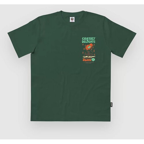 The Dudes Earthly Delights Classic Premium T-shirt bottle green Slike